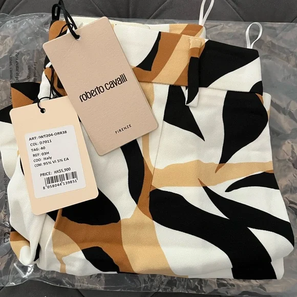 Roberto Cavalli Macro Tiger Twiga Print Shorts